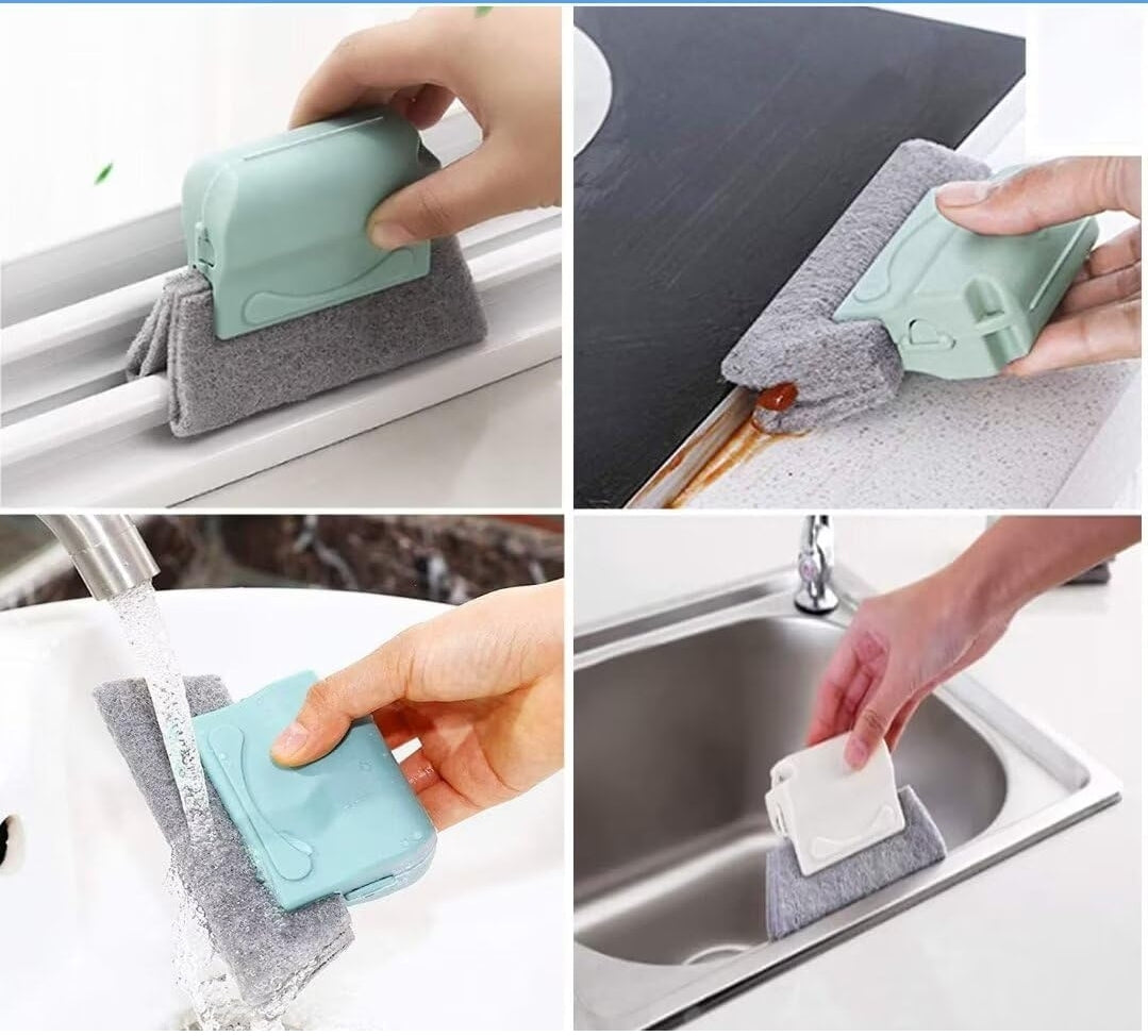 Brosse de nettoyage rainures fenêtres - Les tresors de PAQ