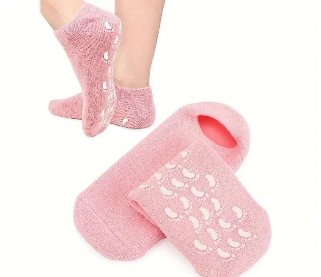 Chaussettes hydratantes - Les tresors de PAQ