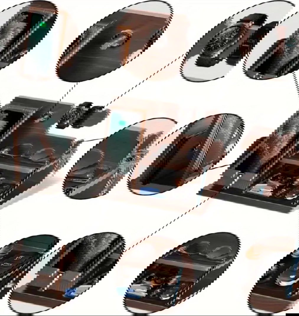 Organisateur de chevet - Les tresors de PAQ