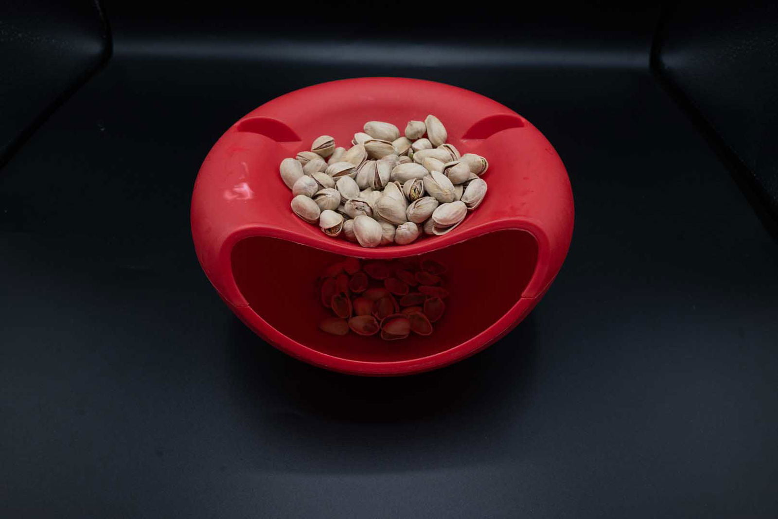 Assiette de collation plastique double couche - Les tresors de PAQ