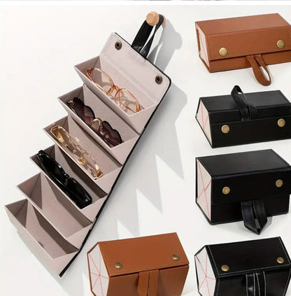 Boîte de rangement pliable pour lunettes - Les tresors de PAQ