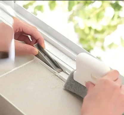 Brosse de nettoyage rainures fenêtres - Les tresors de PAQ