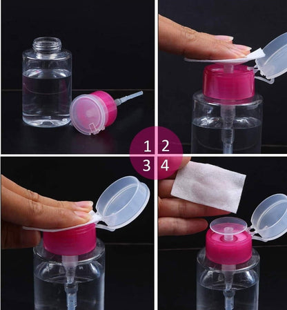 Flacon pompe distributeur pour liquides - Les tresors de PAQ