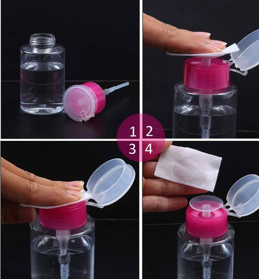 Flacon pompe distributeur pour liquides - Les tresors de PAQ