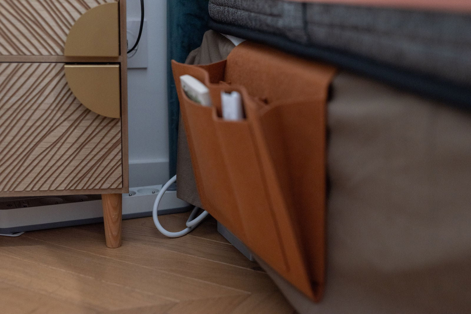 Organisateur d'accoudoirs de canapé ou de lit - Les tresors de PAQ