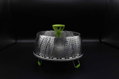 Panier de cuisson vapeur pliable - Les tresors de PAQ