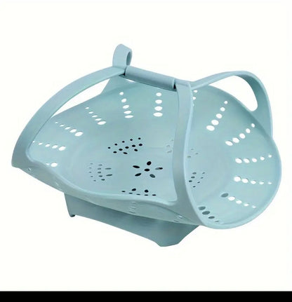 Panier de cuisson vapeur pliable - Les tresors de PAQ