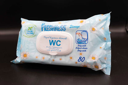 Papier toilette humide - Les tresors de PAQ