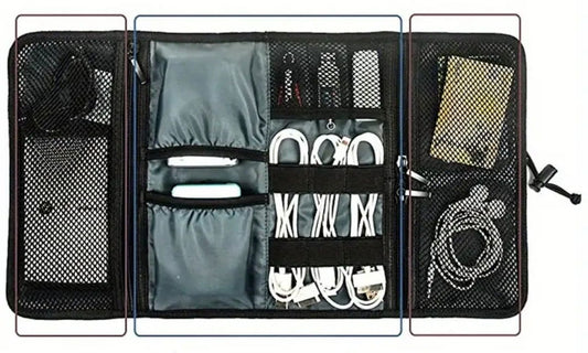 Petit sac de rangement de câbles - Les tresors de PAQ