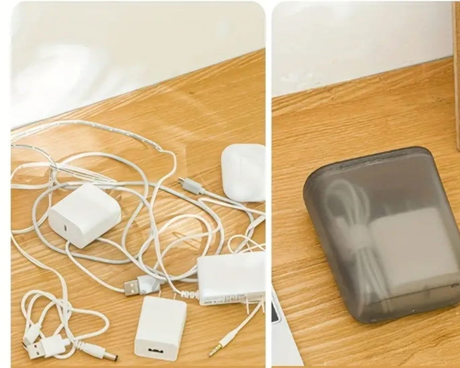 Petit sac de rangement de câbles - Les tresors de PAQ