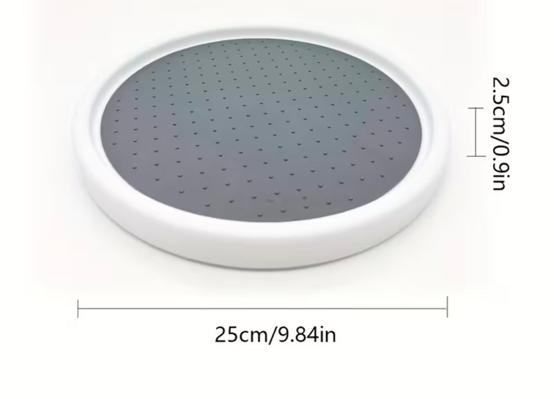 Étagère à épices rotative 360° – Tout à portée de main, sans perdre de place