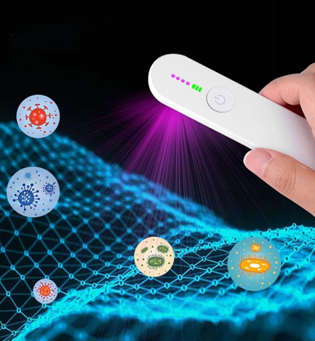 lampe de désinfection avec lumière UV - Les tresors de PAQ