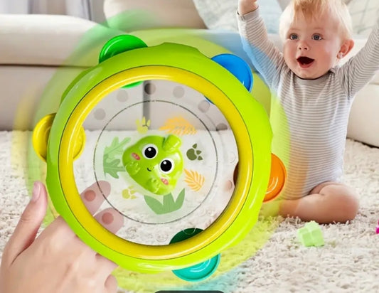 tambour vibrant éveil bébé
